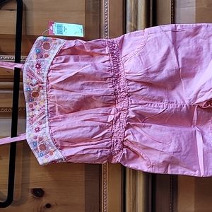 Girls pink Romper